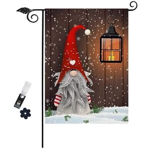 Christmas Garden Flag 12x18 Double Sided